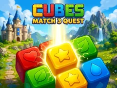 Trò chơi Cubes Match 3 Quest trực tuyến