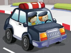 Police cars jigsaw – tasuta veebimäng