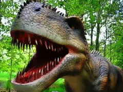 Dinosaurs Scary Teeth Puzzle — لعبة مجانية اون لاين