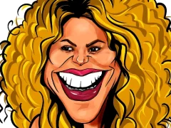 Shakira Funny Face — لعبة مجانية اون لاين
