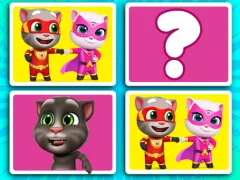 Spil Talking Tom Match'Up online