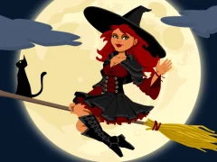 Midnight Witches Jigsaw – kostenloses Online-Spiel