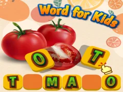 Fruits and Vegetables Word for Kids — لعبة مجانية اون لاين