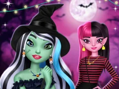 Xogo Monster High Spooky Fashion en liña