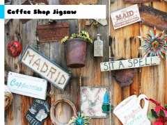 Xogo Coffee Shop Jigsaw en liña