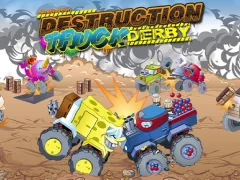 Nickelodeon destruction truck derby — لعبة مجانية اون لاين