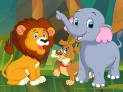Animal Puzzles — لعبة مجانية اون لاين