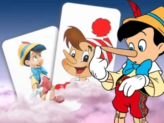 Гаме Pinocchio Memory card Match  онлајн