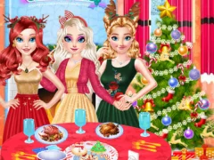 Princess Perfect Christmas Party Prep เกมออนไลน์