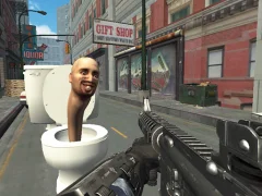 游戏Dead Aim: Skibidi Toilets Attack在线