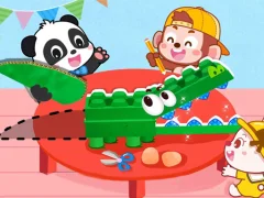 Xogo Baby Panda Animal Puzzle en liña