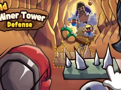 Jwèt Gold Miner Tower Defense sou entènèt