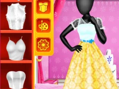 Xogo Fashion Studio Snow Queen Dress 2 en liña