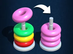 Xogo Color Hoop Stack en liña