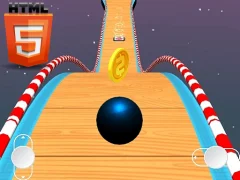 Sky Stunts Rolling Ball 3D — bezmaksas tiešsaistes spēle