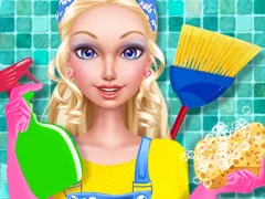 Fashion Doll House Cleaning เกมออนไลน์