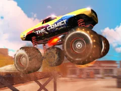 Monster Truck Stunt Racer — bezmaksas tiešsaistes spēle