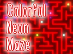 Гаме Colorful Neon Maze онлајн