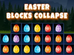 Easter Blocks Collapse — لعبة مجانية اون لاين