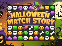 Spil Halloween Match Story online