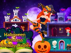 Xogo Halloween Princess Holiday Castle en liña