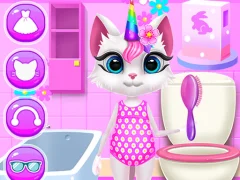 Xogo Kitty Unicorn Daily Care en liña