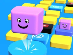 Гаме Jump Stacky Cube 3D онлајн