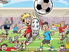 Football Slide Puzzle — لعبة مجانية اون لاين