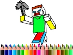 Back to School: Minecraft Coloring — 무료 온라인 게임