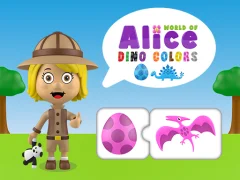 თამაში World of Alice Dino Colors ონლაინ