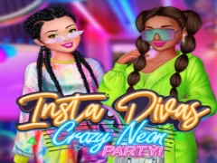 Insta Divas Crazy Neon Party เกมออนไลน์