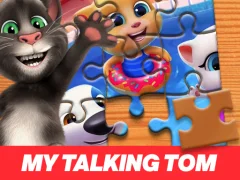 Xogo Talking Tom and Friends Jigsaw Puzzle en liña