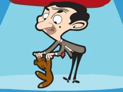 Cluiche Mr Bean Jigsaw ar líne