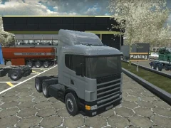 Xogo American 18 Wheeler Truck Sim en liña