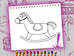 游戏Coloring Book: Toy Shop在线