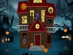 Halloween Magic Lady Escape — لعبة مجانية اون لاين