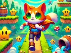 Igra Infinity Cat Adventure Runner online