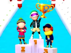Fun Race On Ice — لعبة مجانية اون لاين