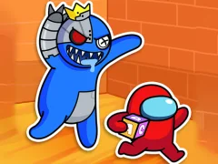 Trò chơi Rainbow Friends Survival Puzzle trực tuyến