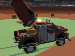 Pixel Car Crash Demolition — لعبة مجانية اون لاين