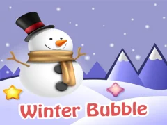 Laro Winter Bubble Game online