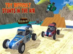 Offroad Kart Beach Stunt: Buggy Car Drive — bezmaksas tiešsaistes spēle