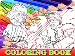 Coloring Book for Darth Vader — free online game