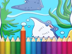 Gêm Fish Coloring Book  ar-lein