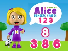 World of Alice Numbers Shapes — لعبة مجانية اون لاين