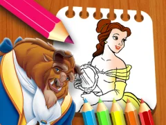 Beauty & the Beast Coloring Book — 無料オンラインゲーム