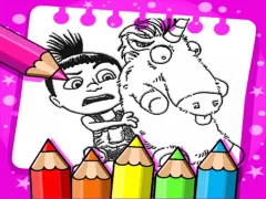 Despicable Me Printable Coloring Book — free online game