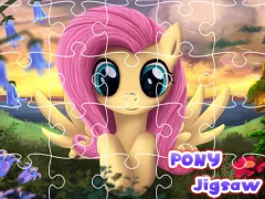 Xogo Pony Jigsaw en liña