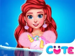 Trò chơi Princess Turned Into Mermaid trực tuyến