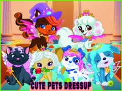 Cute Pets Summer Dress Up เกมออนไลน์